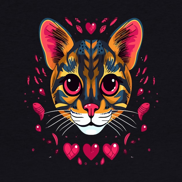 Ocelot Valentine Day by JH Mart